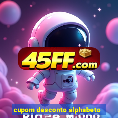 cupom desconto alphabeto